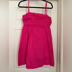 Women’s Hot Pink Spaghetti Strap Dress